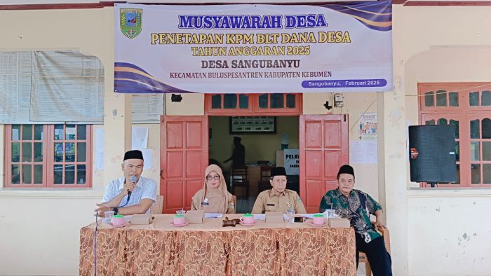 MUSYAWARAH DESA SANGUBANYU LAPORAN PERTANGGUNG JAWABAN APBDESA TAHUN ANGGARAN 2024 02