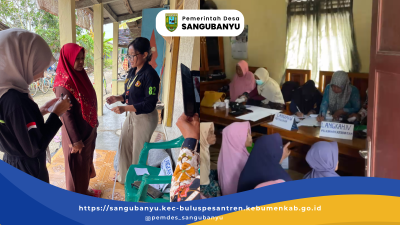 Kegiatan Posbindu di Desa Sangubanyu: Upaya Meningkatkan Kesehatan Lansia