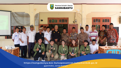 Sosialisasi Pupuk Organik Cair dan Resapan Biopori