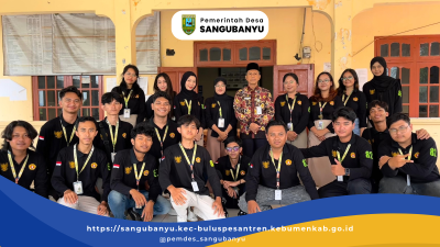 Penyambutan dan Penerimaan Mahasiswa KKN UPN “Veteran”  Yogyakarta di Desa Sangubanyu